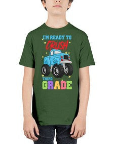Ready to Crush third Grade 722# - third grade - Youth Tee Unisex
