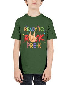 Ready to Rock PreK Rock 734# - prek headstart - Youth Tee Unisex