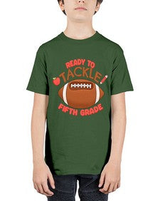 Ready to tackle fifth Grade 741# - fifth grade - Youth Tee Unisex