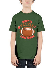 Ready to tackle third Grade 747# - third grade - Youth Tee Unisex