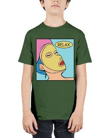 Relax 1013# - art pop art - Youth Tee Unisex