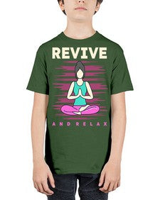 Revive and Relax 500# - yoga - Youth Tee Unisex