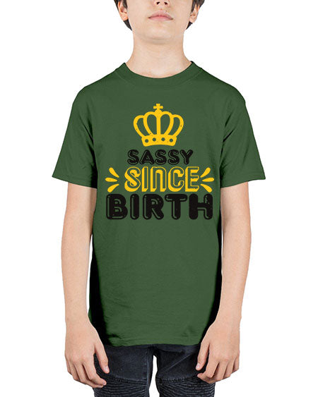 Saddy since birth Style 198# - baby shower - Youth Tee Unisex