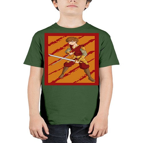 Samurai boy 95# - anime - Youth Tee Unisex