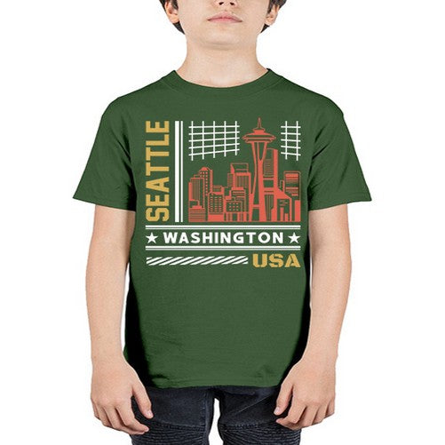 Seattle 1809# - cities - Youth Tee Unisex