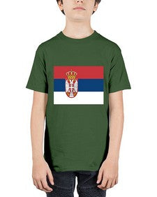 Serbia 1818# - world flags - Youth Tee Unisex