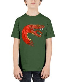 Snake 223# - cartoon animals - Youth Tee Unisex