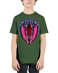 Snake 231# - cartoon animals - Youth Tee Unisex