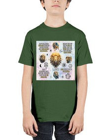 Straight Leo 473# - leo - Youth Tee Unisex