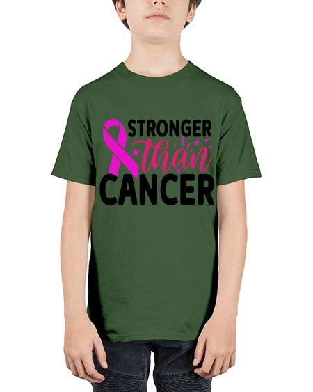 Stronger Than Cancer 6# - breast cancer - Youth Tee Unisex