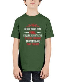 Success is not final Failure is not fatal Style 1429# - nurse - Youth Tee Unisex