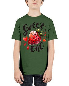 Sweet One Strawberry 1597# - strawberry - Youth Tee Unisex