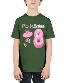 Th birthday ballet dancer ballerina 46# - ballet - Youth Tee Unisex