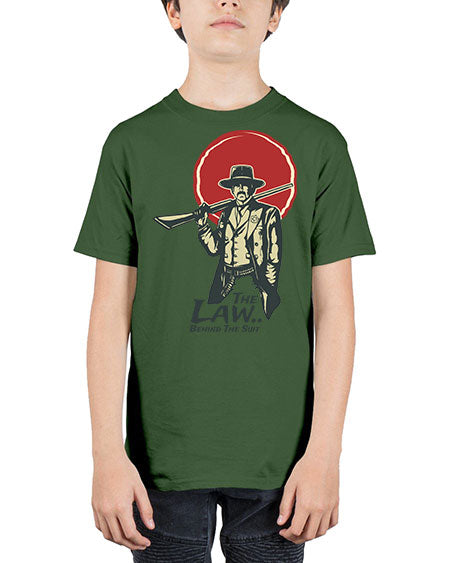 The Law Behind The Suit 1520# - lawyer - Youth Tee Unisex