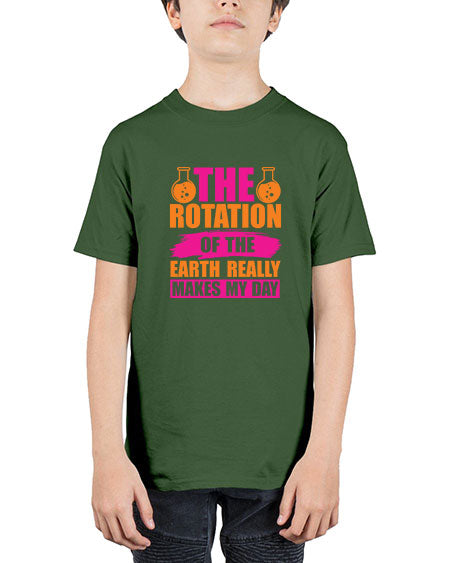 The Rotation Of The Earth Really Makes My Day 14# - nature - Youth Tee Unisex