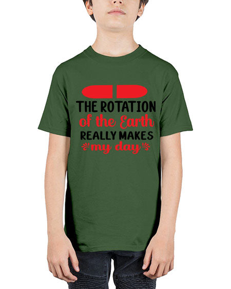 The Rotation of the Earth Really Makes my day 10# - nature - Youth Tee Unisex