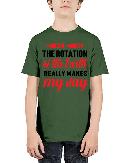 The Rotation of the Earth Really Makes my day 9# - nature - Youth Tee Unisex