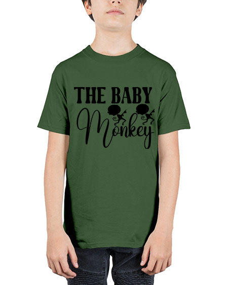 The baby monkey  - monkey - Youth Tee Unisex