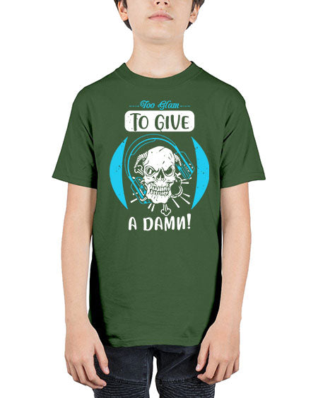 Too glam to give a damn Style 176# - beauty - fashion - Youth Tee Unisex