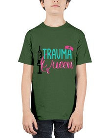 Trauma Queen Style Style 1583# - nurse - Youth Tee Unisex