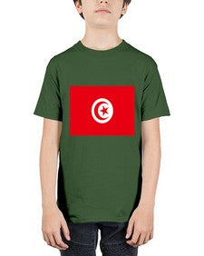 Tunisia 2014# - world flags - Youth Tee Unisex