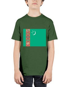 Turkmenistan 2019# - world flags - Youth Tee Unisex