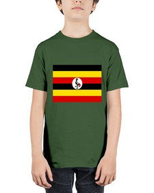 Uganda 2025# - world flags - Youth Tee Unisex