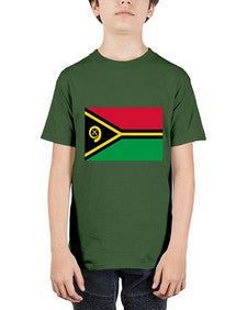 Vanuatu 2052# - world flags - Youth Tee Unisex