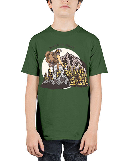 Wander More 3# - nature - Youth Tee Unisex
