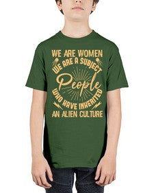 We are women we are people 42# - ufo - Youth Tee Unisex