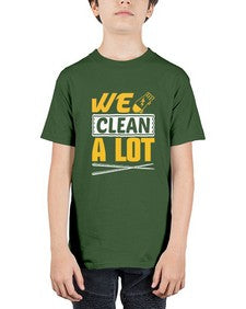 We clean a lot Style 465# - cleaner - Youth Tee Unisex