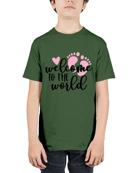 Welcome To The World Style 470# - baby - Youth Tee Unisex