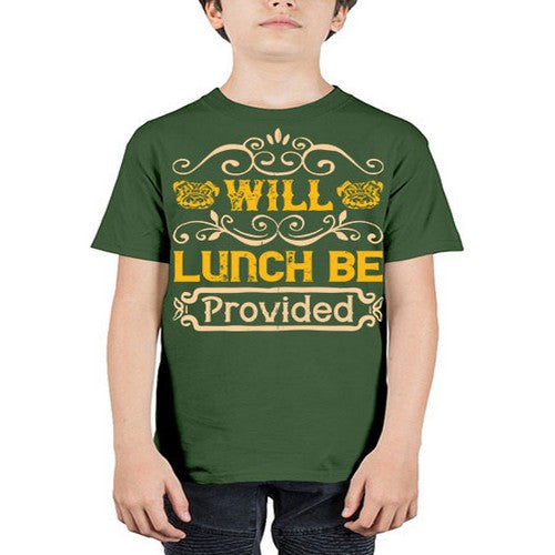 Will Lunch Be Provided Style 7# - dogs - Youth Tee Unisex