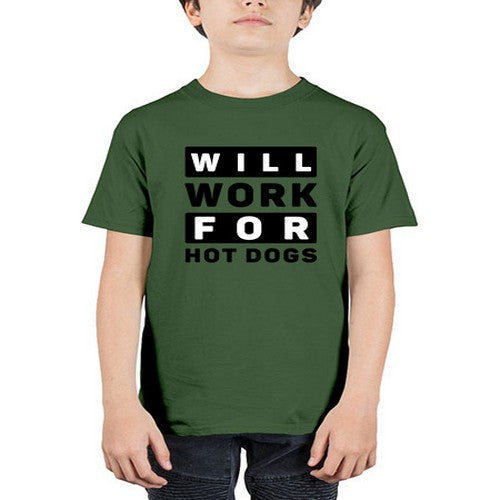 Will Work For Style 1# - dogs - Youth Tee Unisex
