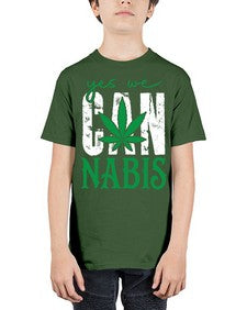 Yes we can nabis 1261# - marijuana - Youth Tee Unisex