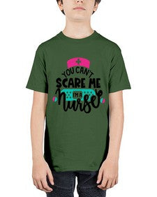 You Cant Scare Me Im A Nurse Style Style 1679# - nurse - Youth Tee Unisex