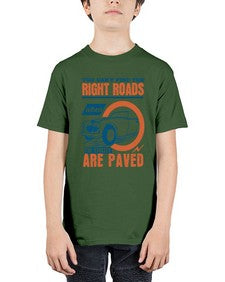You cant find the right roads when the streets are paved 93# - car - Youth Tee Unisex