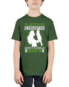 a mother understands what a child does not say 27# - parents day - Youth Tee Unisex