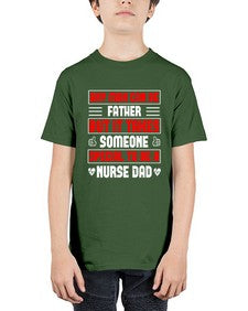 any man can be father Style 579# - nurse - Youth Tee Unisex