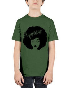 aquarius62# - black girls or women - Youth Tee Unisex