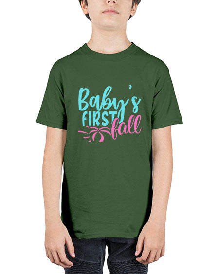 babys first fall Style 38# - baby - Youth Tee Unisex