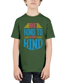be kind to every kind 630# - vegan - Youth Tee Unisex