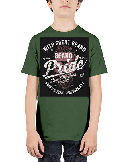 beard pride 51# - bears - animals - Youth Tee Unisex