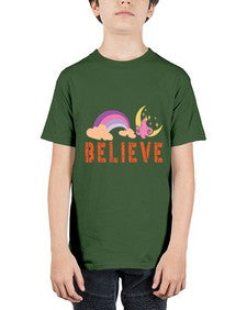 believe 47# - unicorn - Youth Tee Unisex