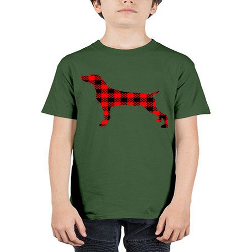 buffalo plaid beagle 63# - dogs - Youth Tee Unisex