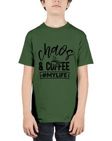 chaos coffee mylife 327# - sarcastic - Youth Tee Unisex