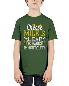 cheesemilks leap towards immortality 87# - cooking - Youth Tee Unisex