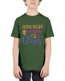 coffee scrubs and rubber gloves Style Style 666# - nurse - Youth Tee Unisex