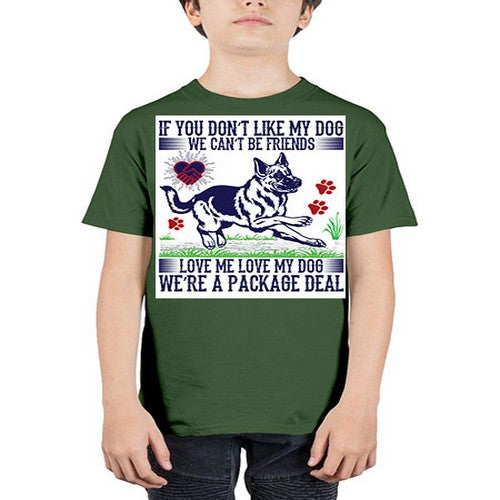 dog t shirt design 95# - dogs - Youth Tee Unisex