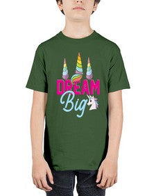 dream big 103# - unicorn - Youth Tee Unisex